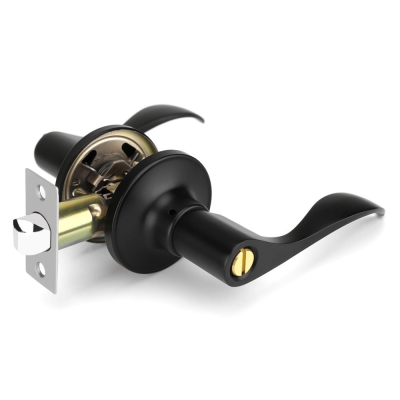 Set di maniglie per porte con serratura a leva per la privacy per porte da camera da letto e da bagno