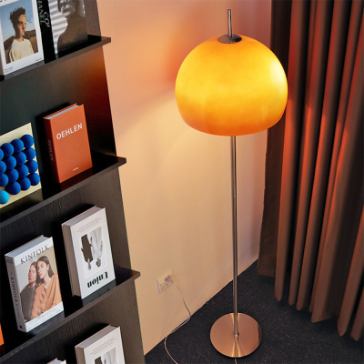 Bauhaus Pilzf&ouml;rmige mittelalterliche Wohnzimmer-Retro-Glas-Stehlampe