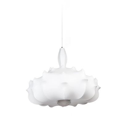 Lampadario in seta a LED Nordic Cocoon