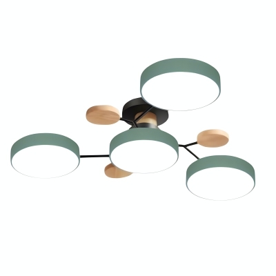 Nordic Branch Multi Heads Disc Lamp sufitowa