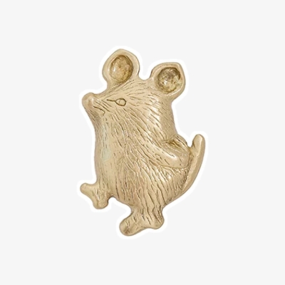 Handgefertigte Schrankkn&ouml;pfe aus Messing in Tierform