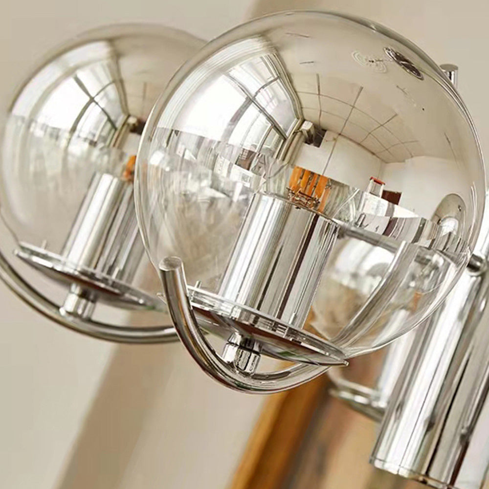 Rero Bauhaus Kronleuchter mit Lampenschirm aus kreisf&ouml;rmigem Metall