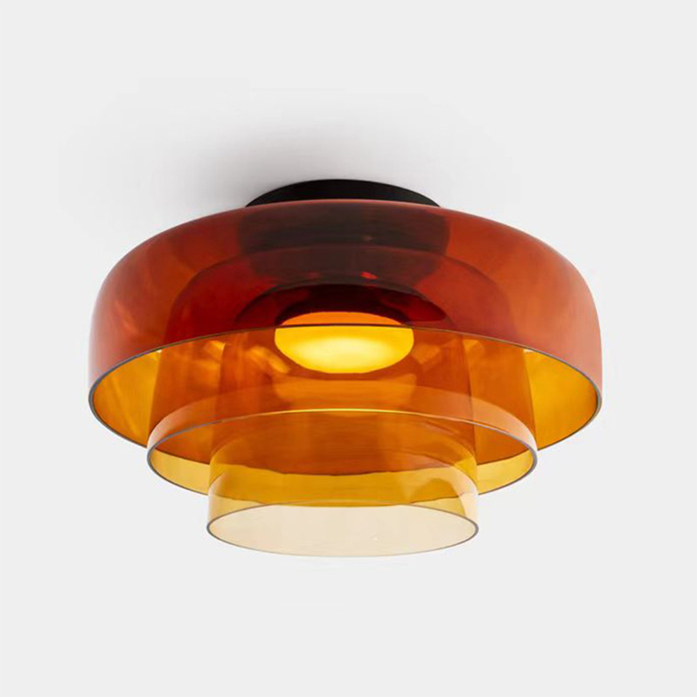 Lampada da soffitto in vetro medievale con personalit&agrave; creativa del designer nordico