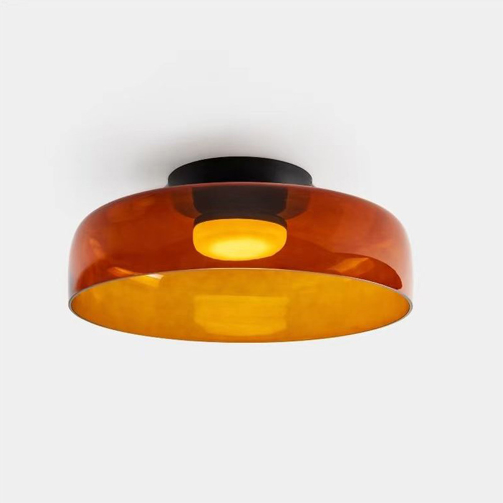 Lampada da soffitto in vetro medievale con personalit&agrave; creativa del designer nordico