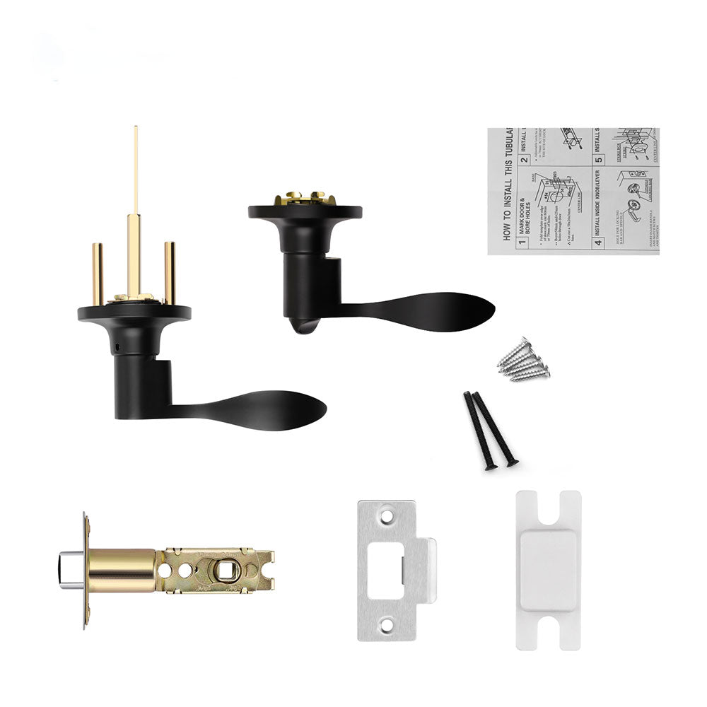 Sichtschutz-T&uuml;rhebel-T&uuml;rgriff-Set f&uuml;r Schlafzimmer- und Badezimmert&uuml;ren