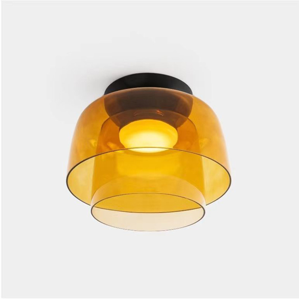 Lampada da soffitto in vetro medievale con personalit&agrave; creativa del designer nordico