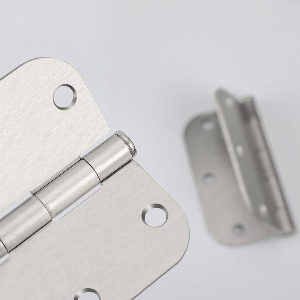 18er-Pack T&uuml;rscharniere aus geb&uuml;rstetem Nickel, 3,5 Zoll Innent&uuml;rbeschl&auml;ge