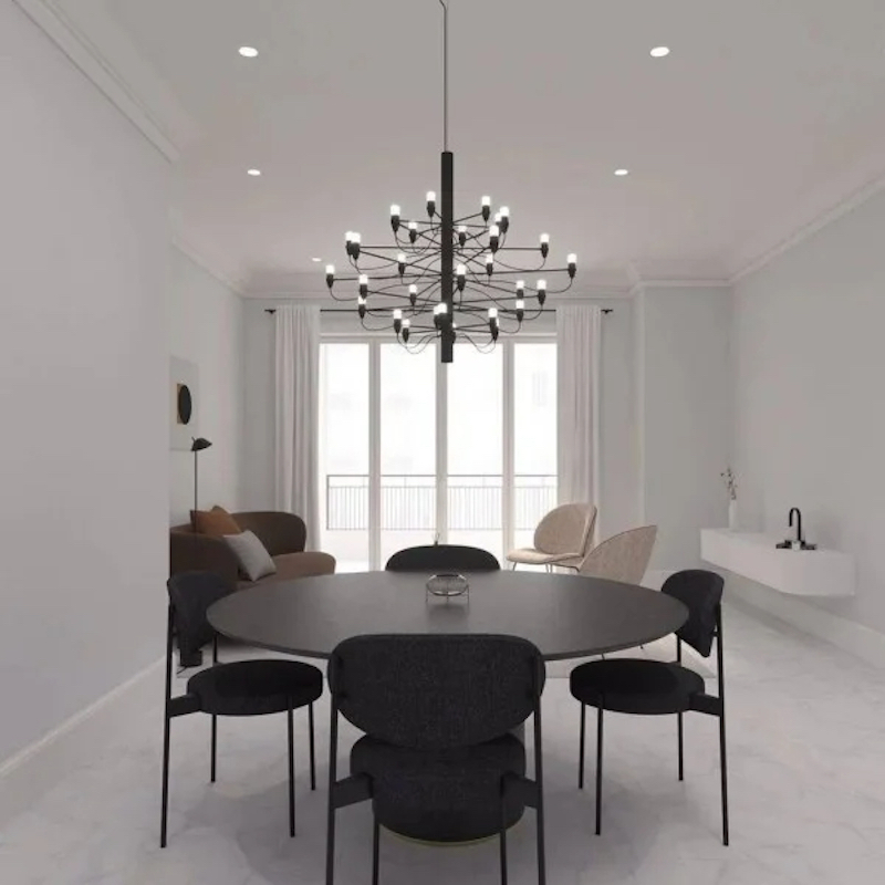 Suspension LED multi-lumi&egrave;res Luxury Bloom