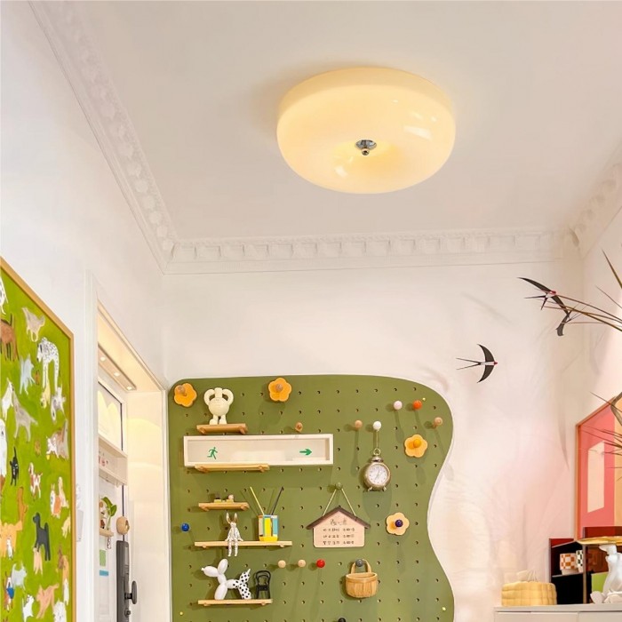 Lampada da soffitto Art D&eacute;co Cream Pudding