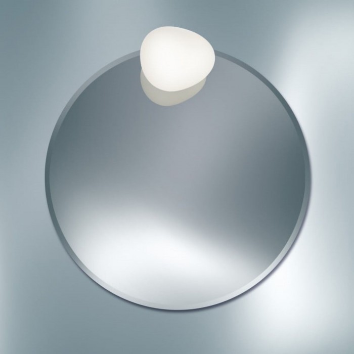 Moderne Wand-/Deckenleuchte in Eiform