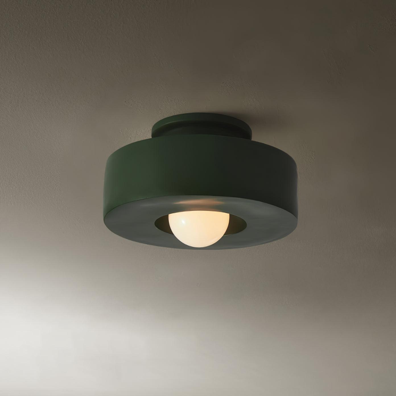 Retro Wabi Sabi Deckenlampe aus Kunstharz
