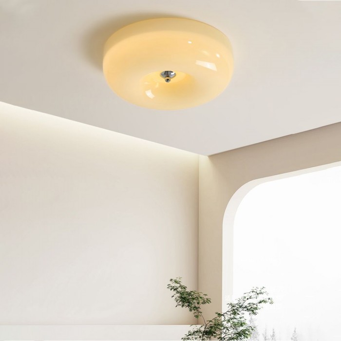 Lampada da soffitto Art D&eacute;co Cream Pudding