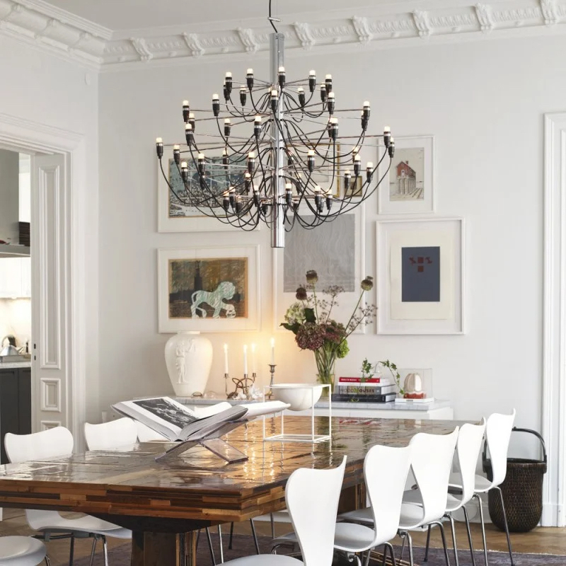 Suspension LED multi-lumi&egrave;res Luxury Bloom