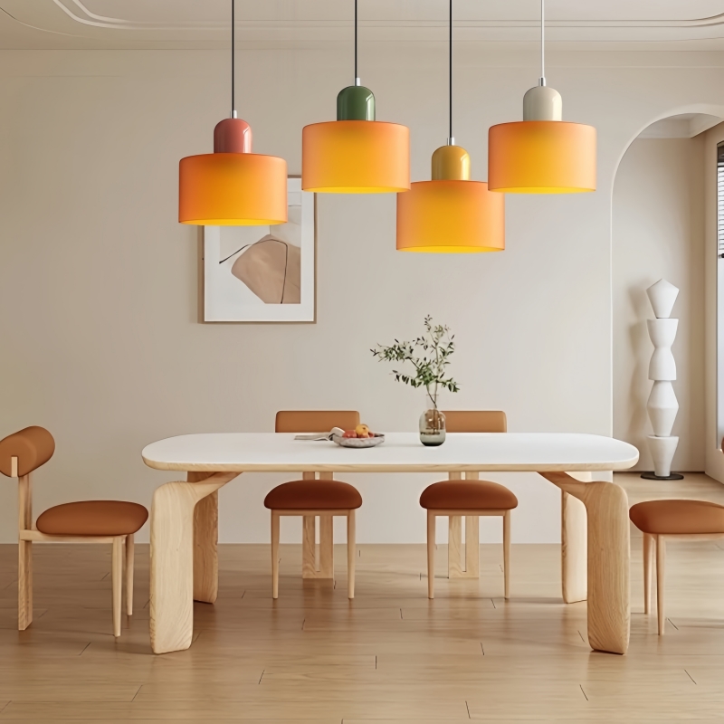 Lampa wisząca Morandi Cylinder Glass Disc Orb