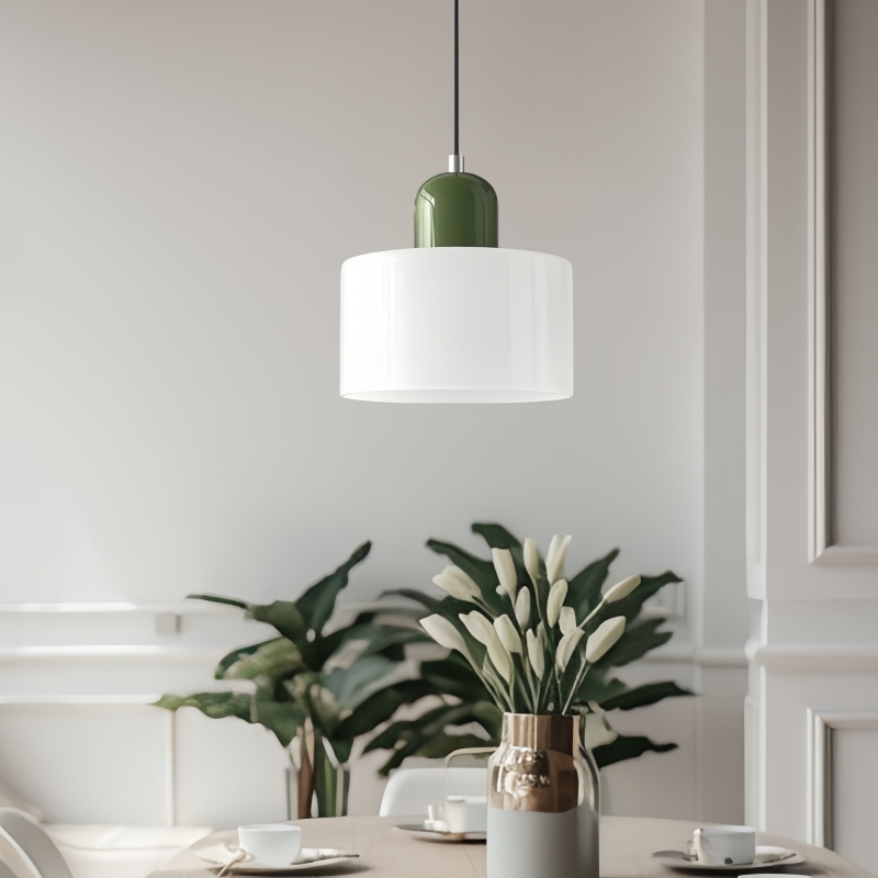 Lampa wisząca Morandi Cylinder Glass Disc Orb