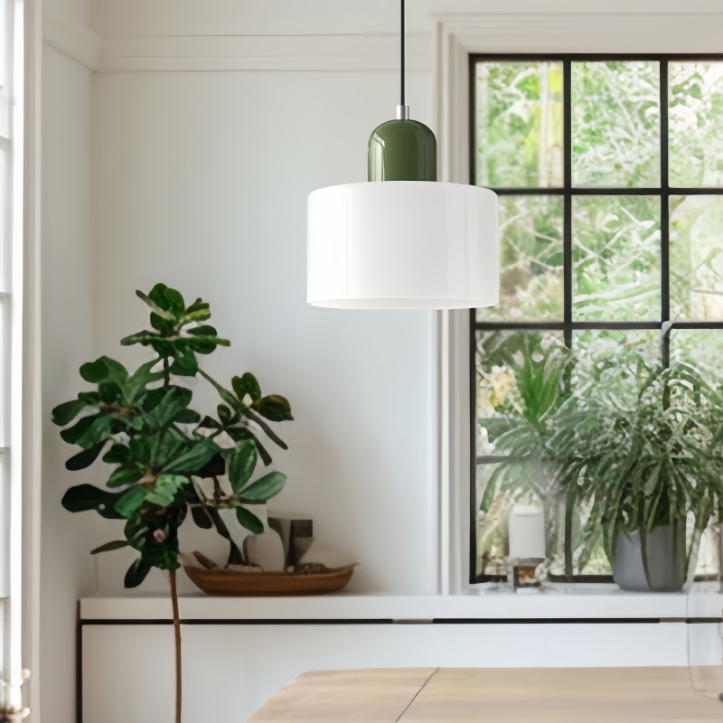 Lampa wisząca Morandi Cylinder Glass Disc Orb