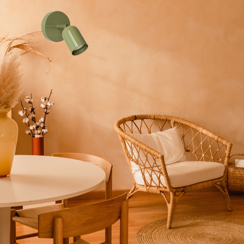 Applique murale rotative style cr&egrave;me nordique