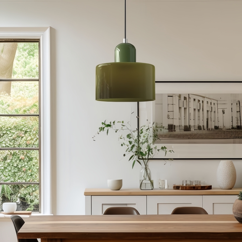 Lampa wisząca Morandi Cylinder Glass Disc Orb