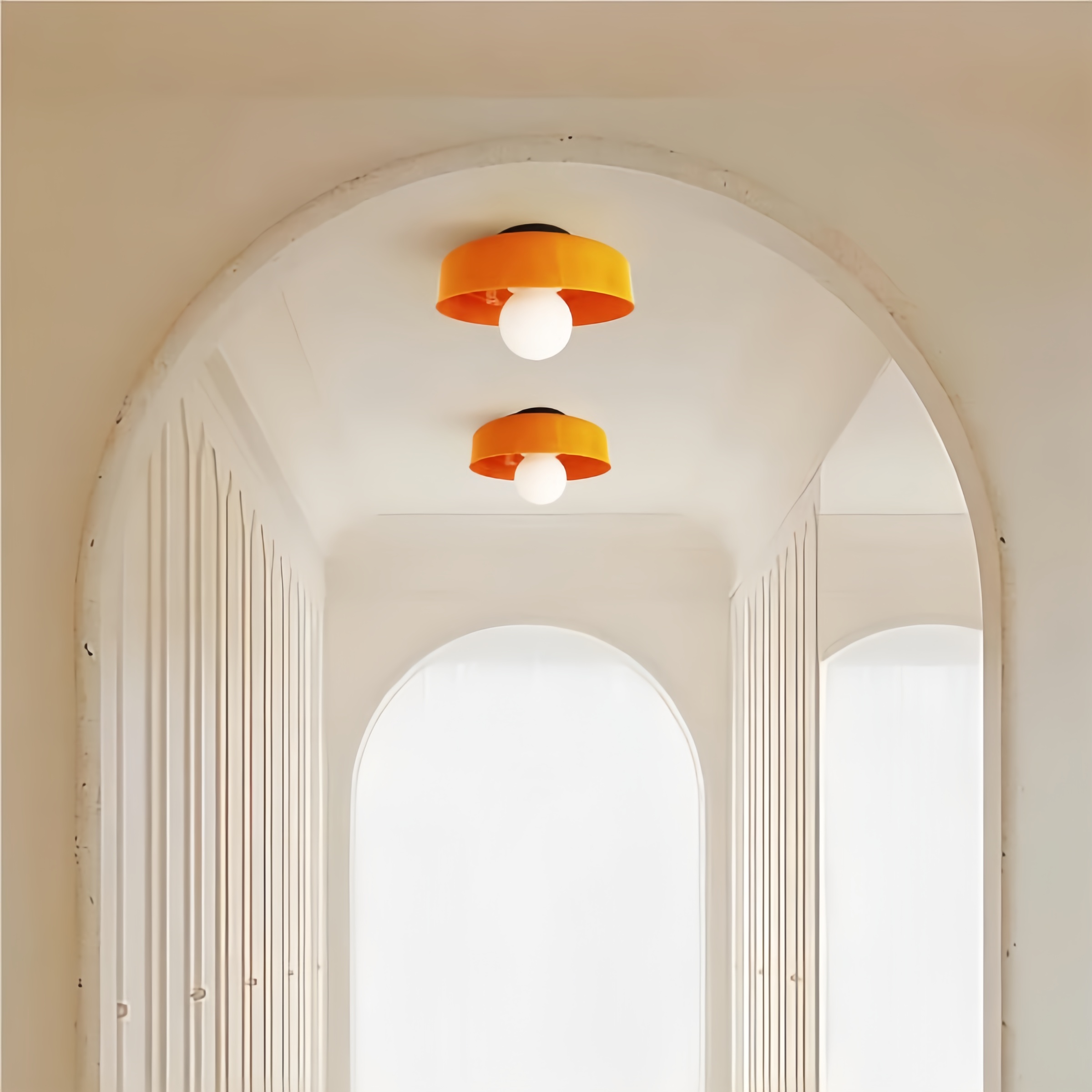 Lampada da parete a disco Morandic Orb Lampada da soffitto