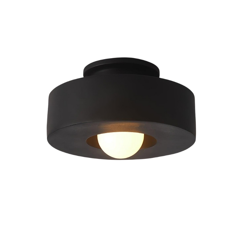Retro Wabi Sabi Deckenlampe aus Kunstharz
