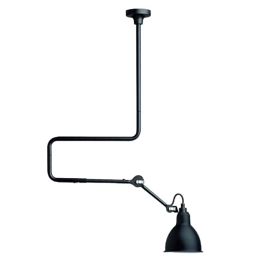 Industrielle Wandleuchte mit verstellbarem Arm