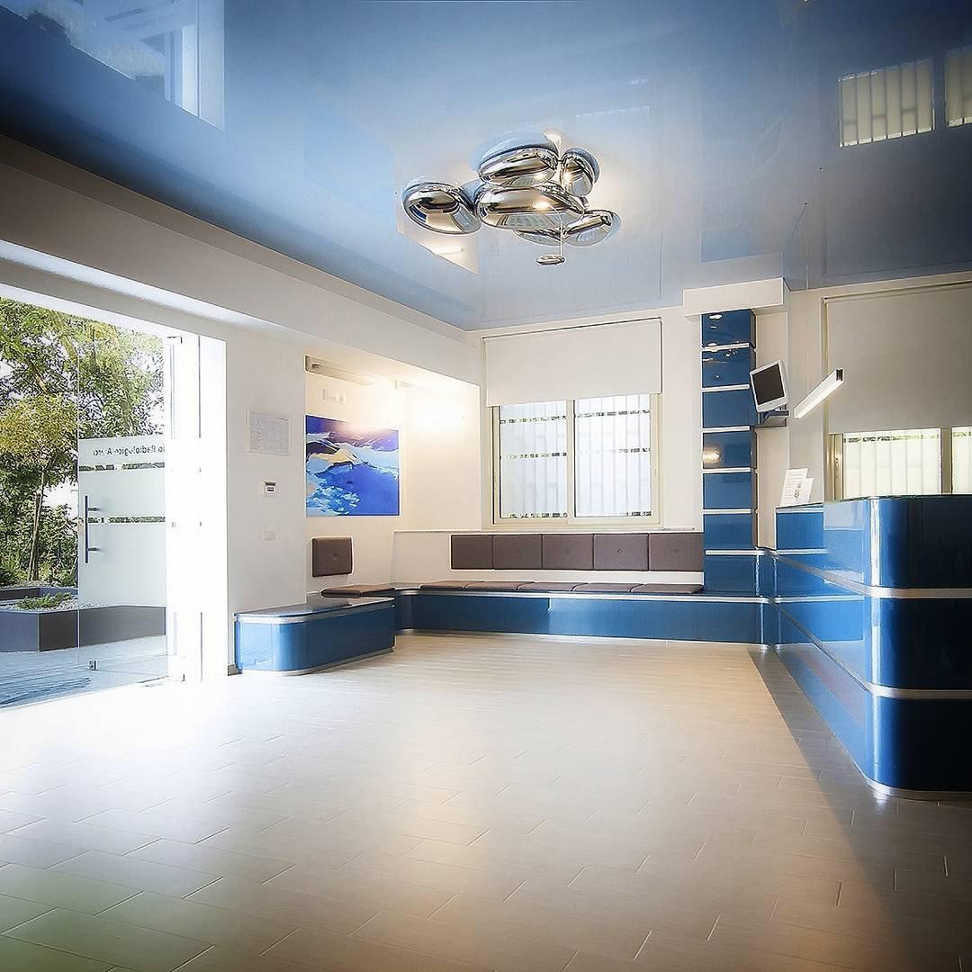 Zilveren plafondlamp met Italiaans design