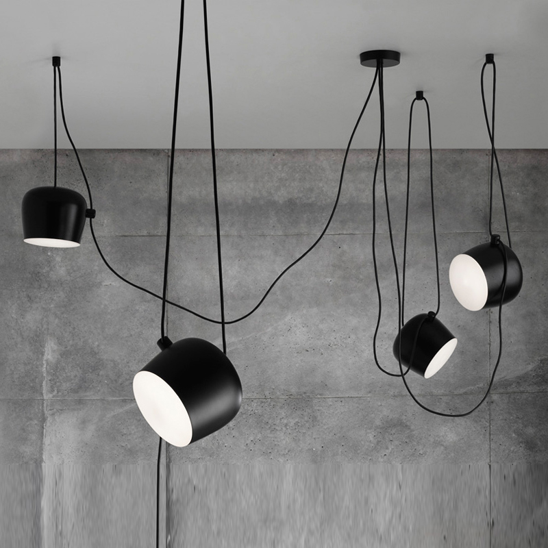 Suspension &agrave; plusieurs lumi&egrave;res &agrave; intensit&eacute; variable