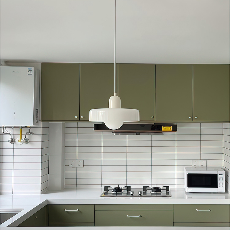 Morandi Disc Orb Glas-Pendelleuchte