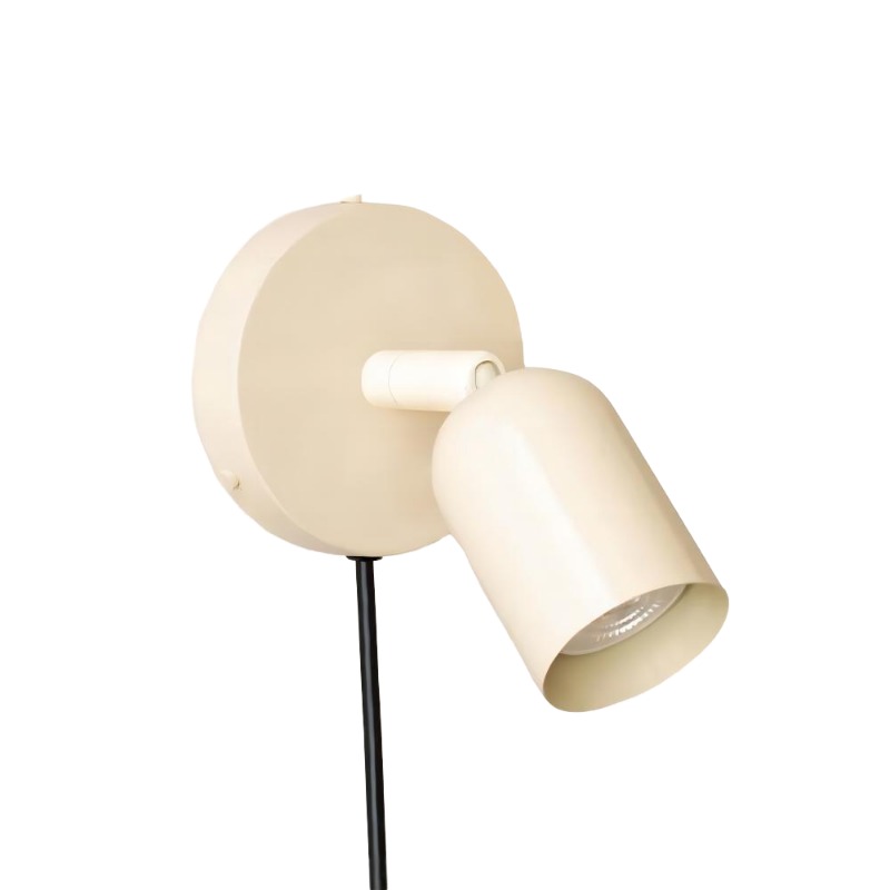 Applique murale rotative style cr&egrave;me nordique