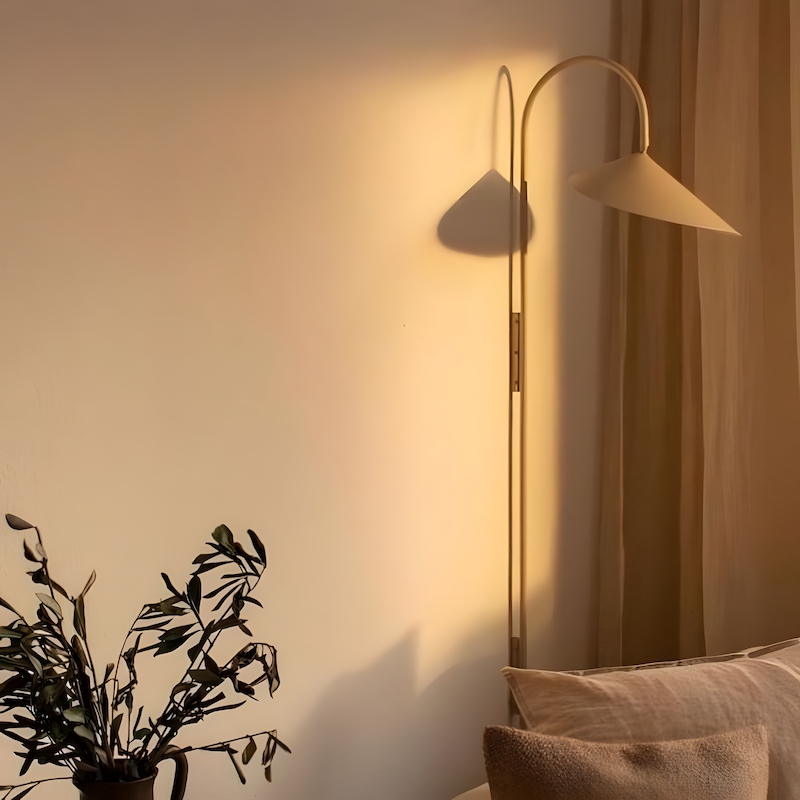Draaibare wandlamp