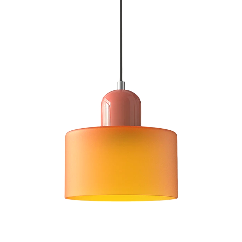 Lampa wisząca Morandi Cylinder Glass Disc Orb