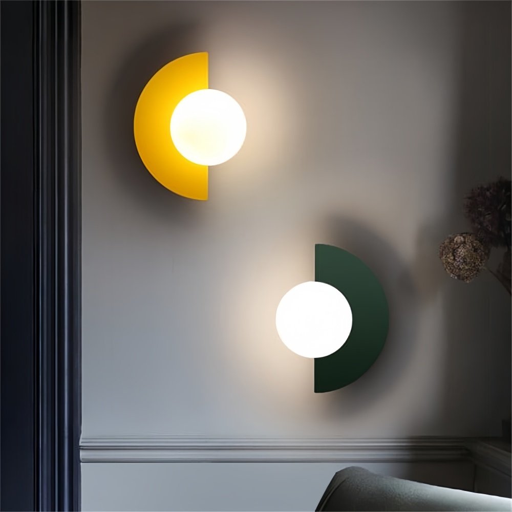 Wandleuchte &bdquo;Macaron Colourful Orb&ldquo;