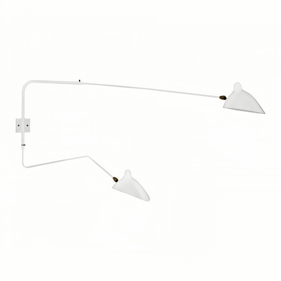 Lampada da parete creativa con braccio regolabile