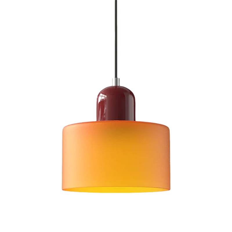 Lampa wisząca Morandi Cylinder Glass Disc Orb