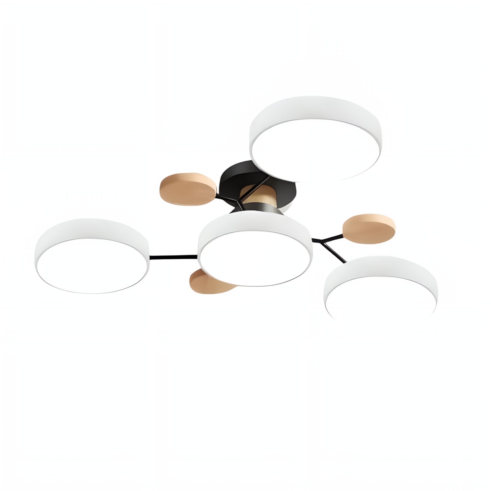 Nordic Branch Multi Heads Disc Deckenleuchte