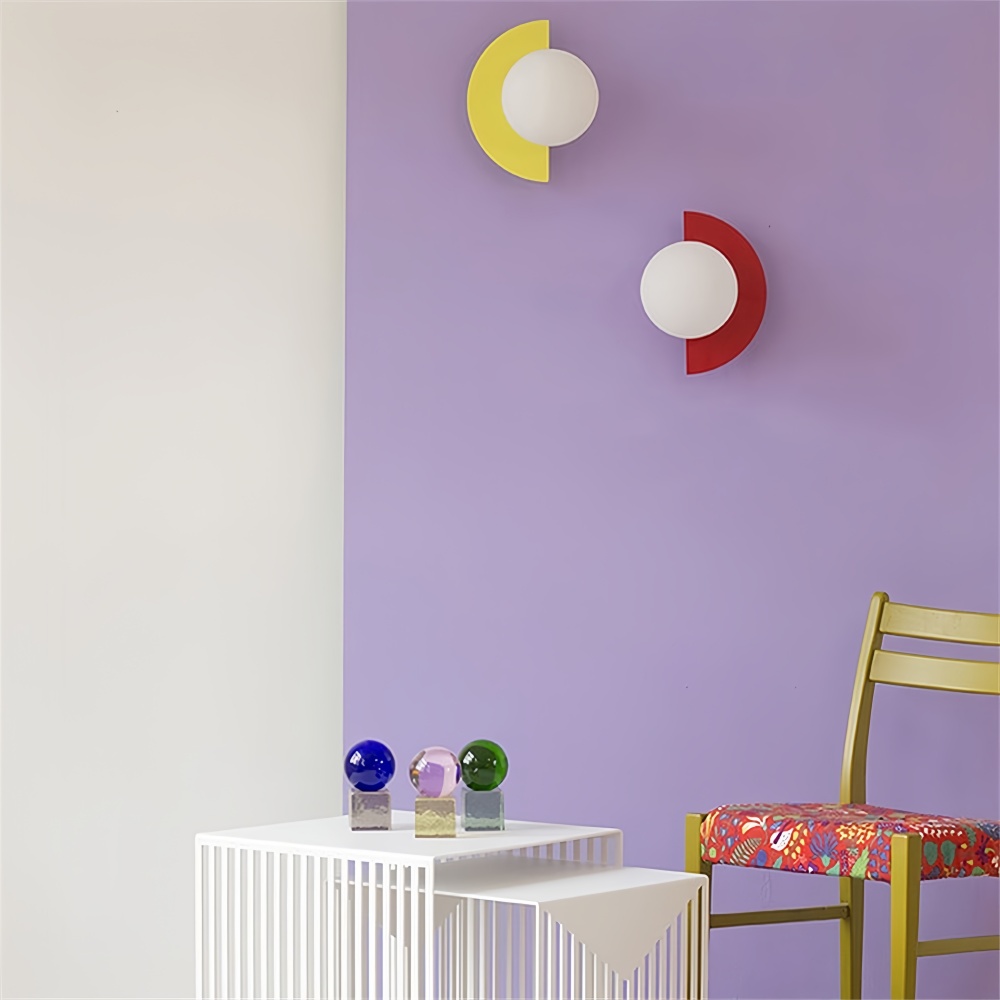 Wandleuchte &bdquo;Macaron Colourful Orb&ldquo;