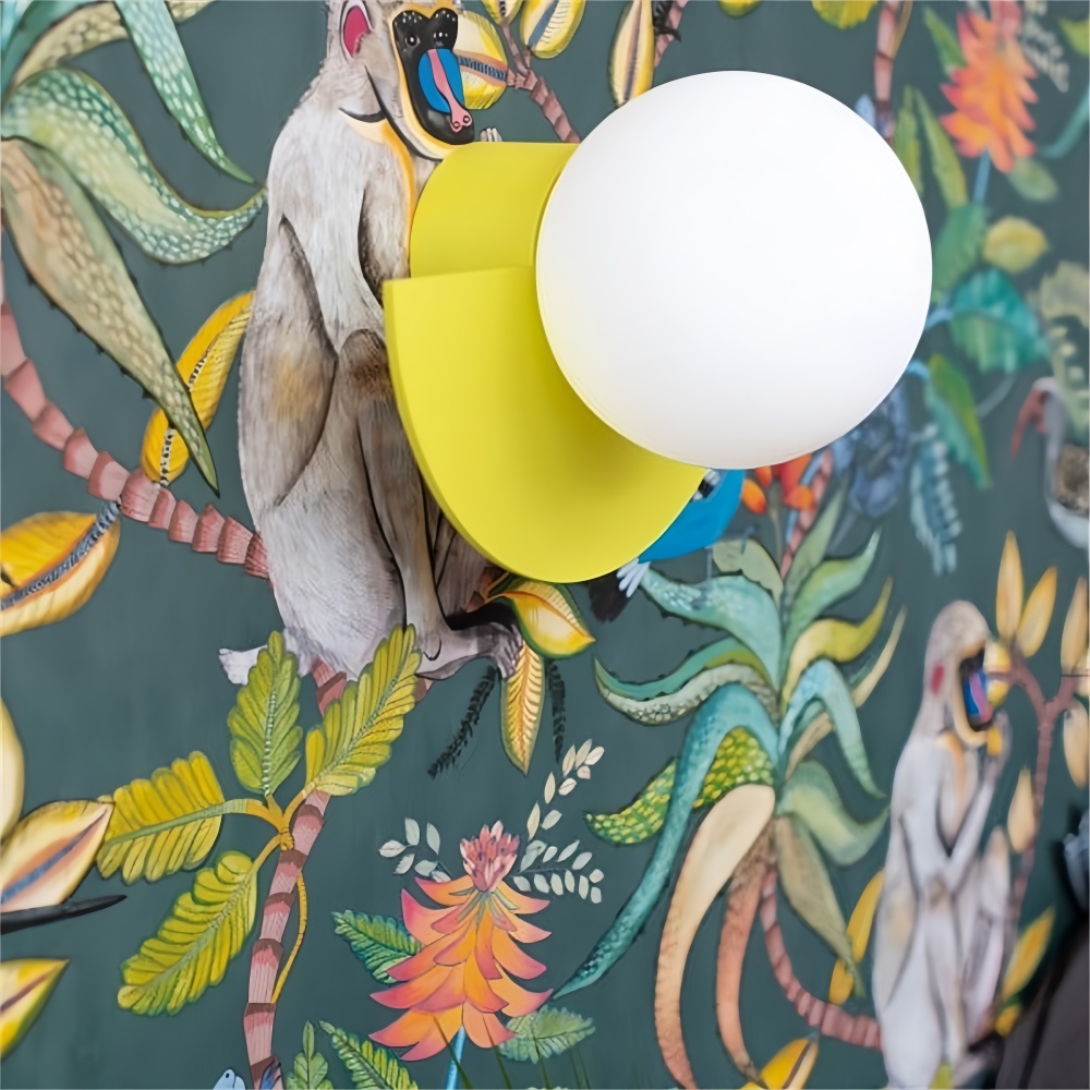 Wandleuchte &bdquo;Macaron Colourful Orb&ldquo;