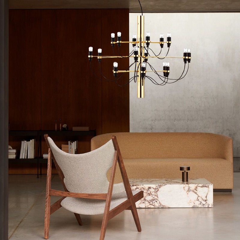 Suspension LED multi-lumi&egrave;res Luxury Bloom