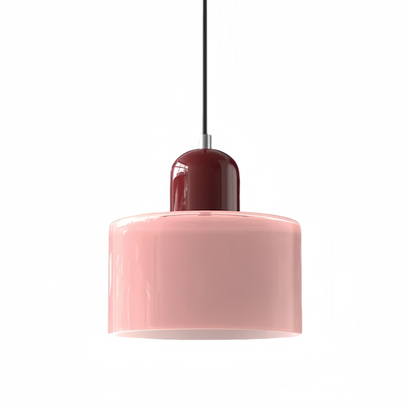 Lampa wisząca Morandi Cylinder Glass Disc Orb