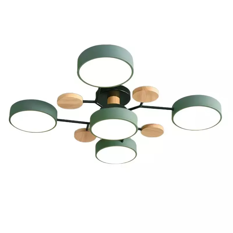 Nordic Branch Multi Heads Disc Deckenleuchte
