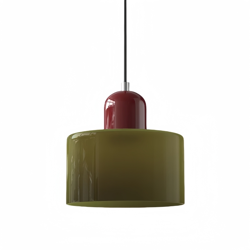 Lampa wisząca Morandi Cylinder Glass Disc Orb