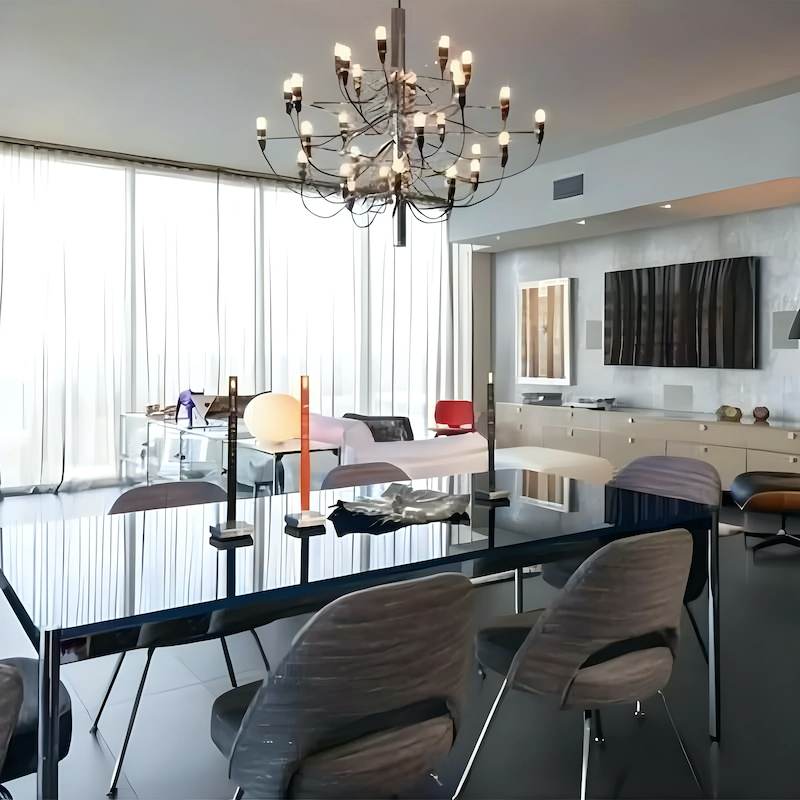 Suspension LED multi-lumi&egrave;res Luxury Bloom