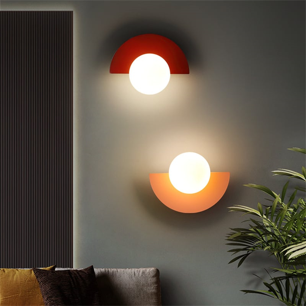 Wandleuchte &bdquo;Macaron Colourful Orb&ldquo;