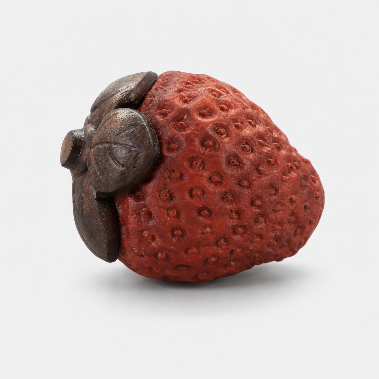 Maniglie artigianali in legno a forma di frutta per mobili